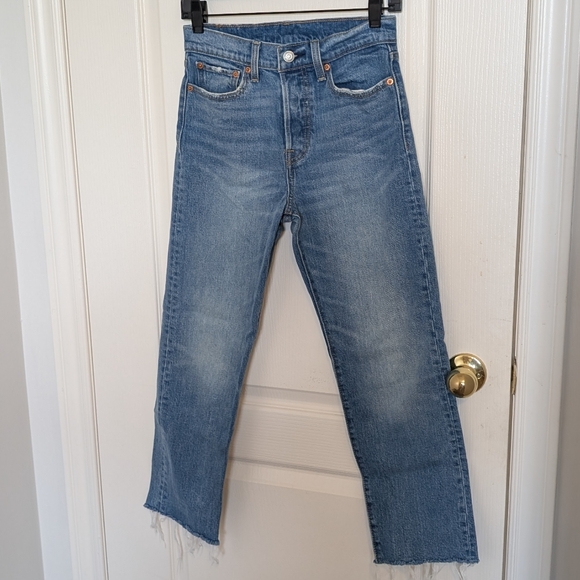 Levi's Denim - Frayed Hem Levis